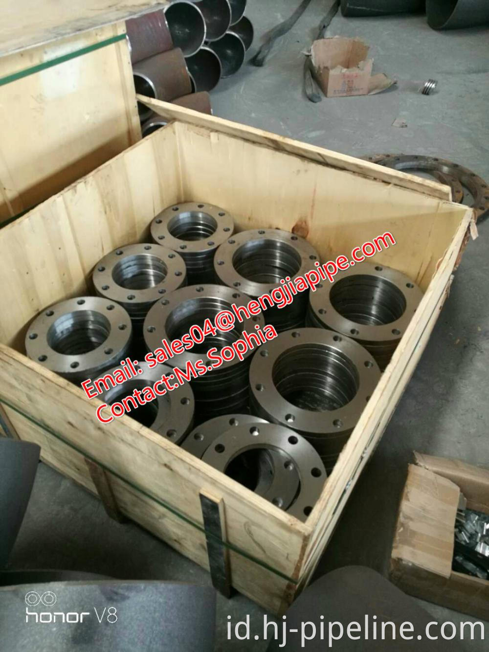 carbon steel plate flange